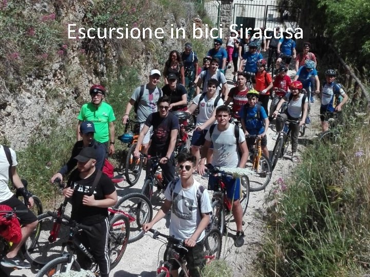 Escursione in bici Siracusa 