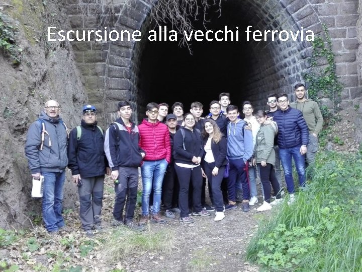 Escursione alla vecchi ferrovia 