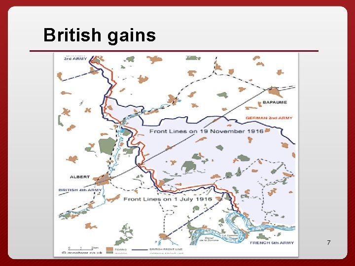 British gains 7 