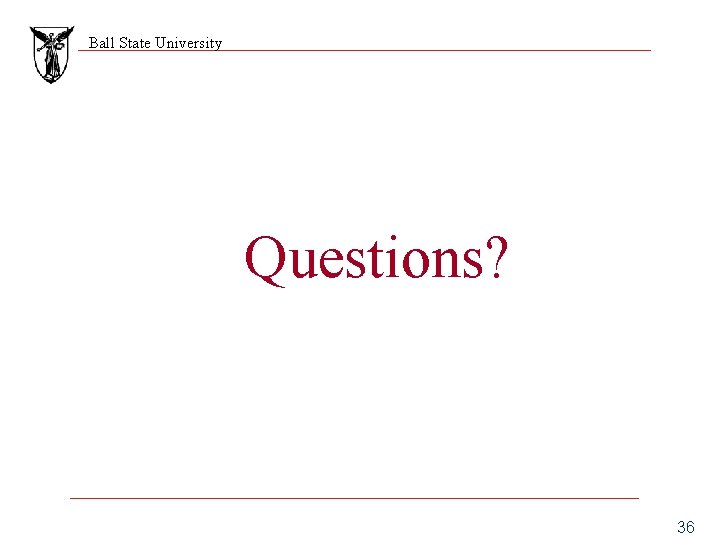 Ball State University Campus Master Plan Indiana Commission