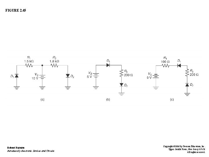 FIGURE 2. 45 Robert Paynter Introductory Electronic Devices and Circuits Copyright © 2006 by