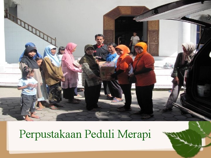 Perpustakaan Peduli Merapi 