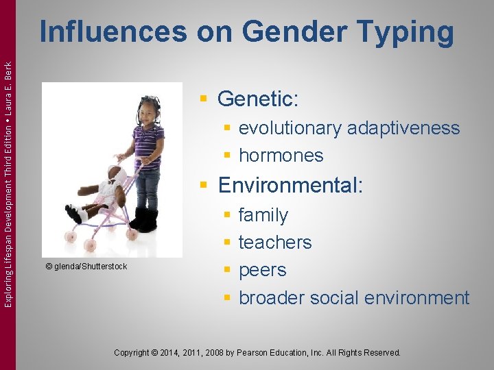 Exploring Lifespan Development Third Edition Laura E. Berk Influences on Gender Typing § Genetic: Exploring Lifespan Development Third Edition Laura E. Berk Influences on Gender Typing § Genetic: