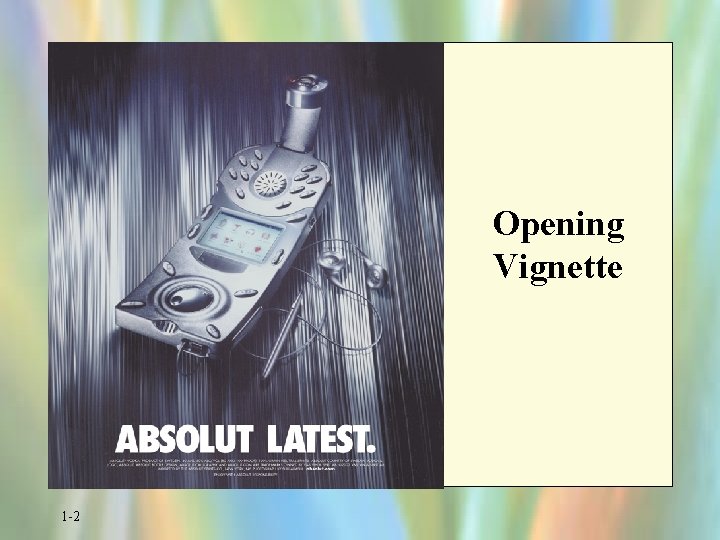 Opening Vignette 1 -2 