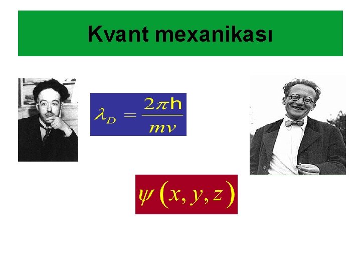 Kvant mexanikası 