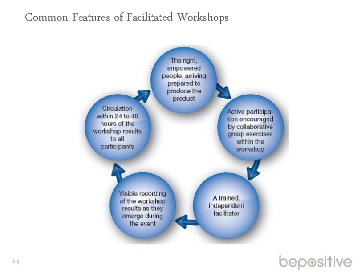 Common Features of Facilitated Workshops 115 