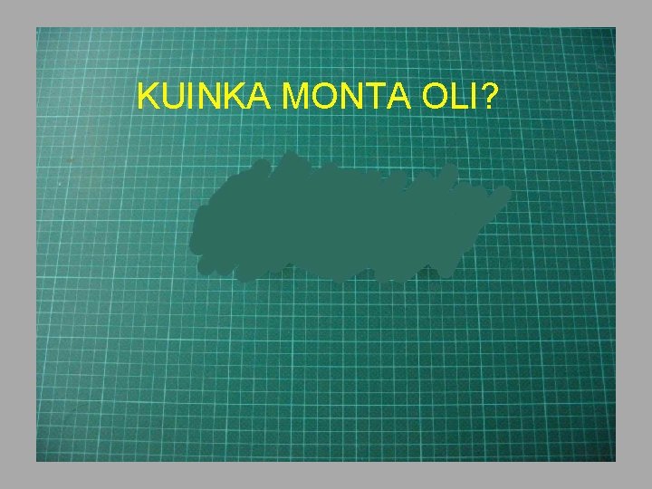 Legokuva 3 OLI? a KUINKA MONTA 