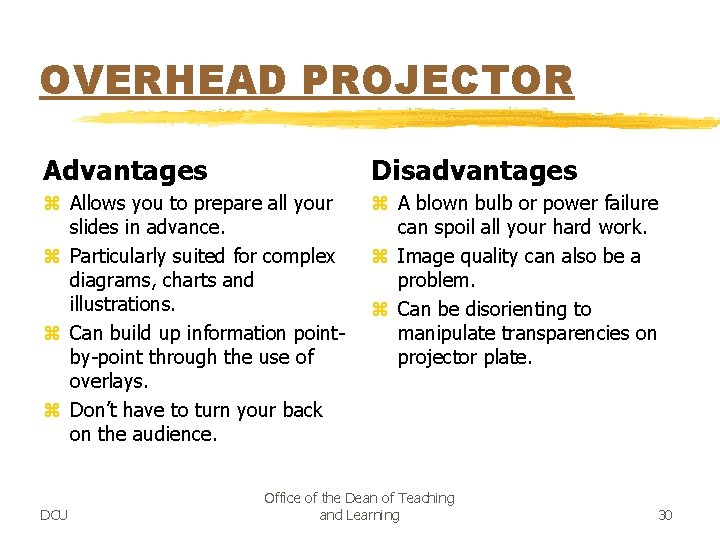 Learning By the end of this session