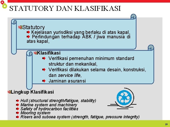 STATUTORY DAN KLASIFIKASI Statutory Kejelasan yurisdiksi yang berlaku di atas kapal, Perlindungan terhadap ABK