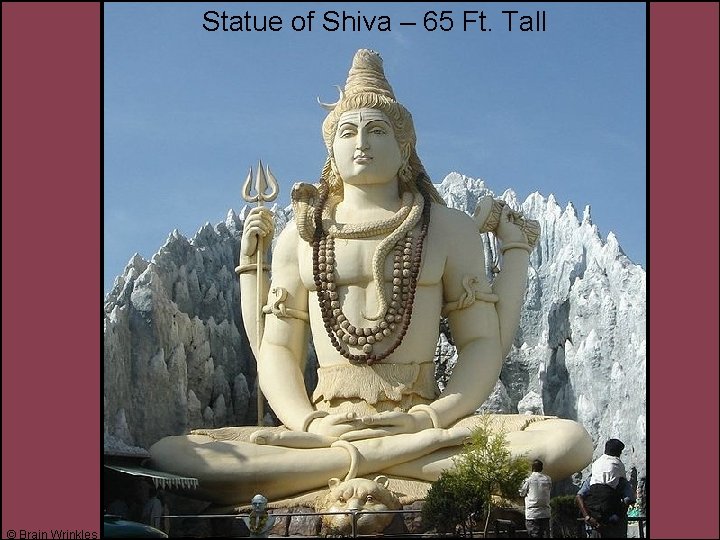 Statue of Shiva – 65 Ft. Tall © Brain Wrinkles 