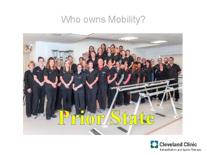 Who owns Mobility? Prior State 