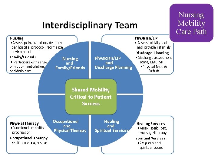 Nursing Mobility Care Path 