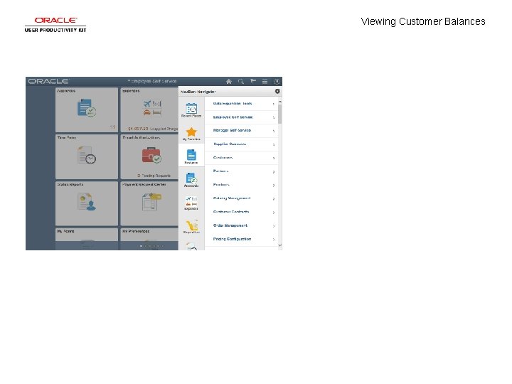 Viewing Customer Balances 