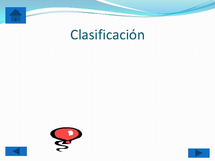 Clasificación 