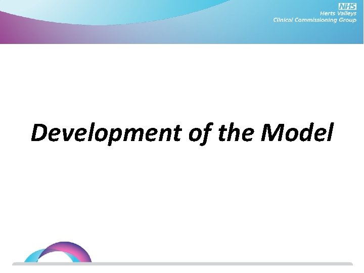 Development of the Model 