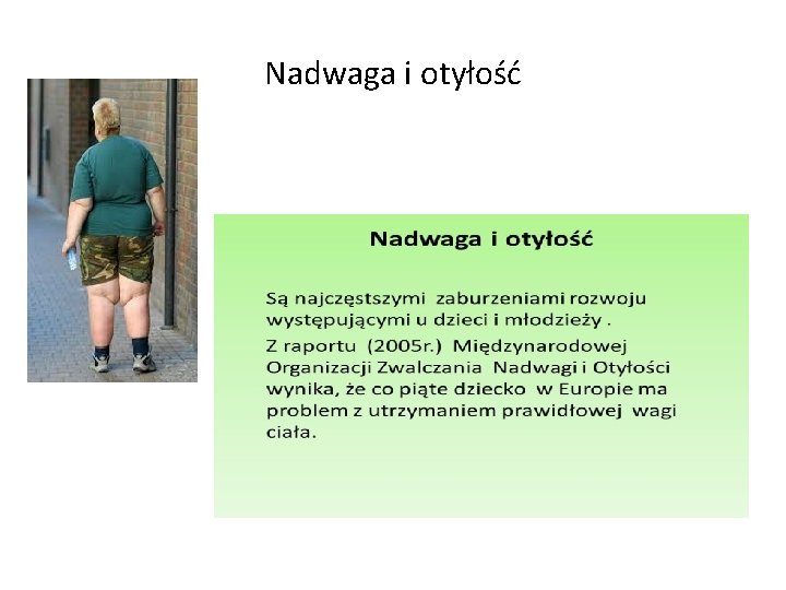 Nadwaga i otyłość 