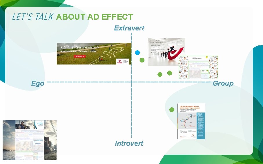 ABOUT AD EFFECT Extravert Ego Group Introvert 