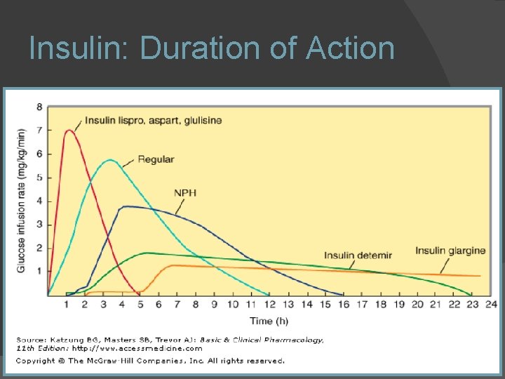 Insulin: Duration of Action 