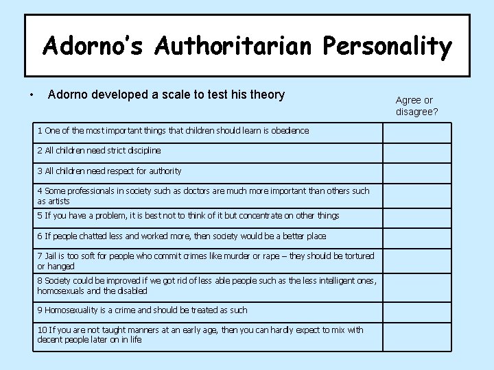 RECAP WHITEBOARDS Why do people obey so readily