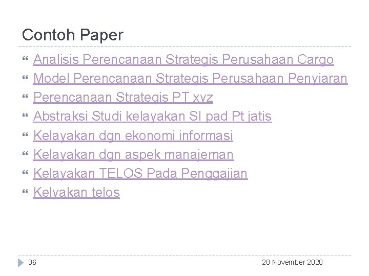 Contoh Paper Analisis Perencanaan Strategis Perusahaan Cargo Model Perencanaan Strategis Perusahaan Penyiaran Perencanaan Strategis