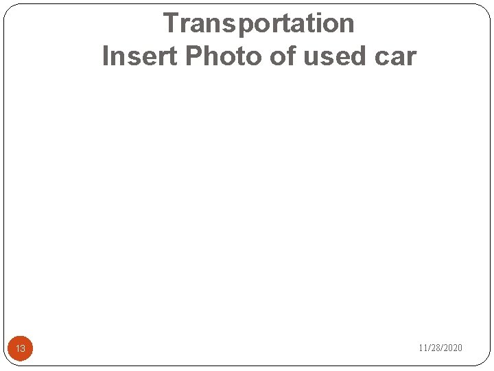 Transportation Insert Photo of used car 13 11/28/2020 