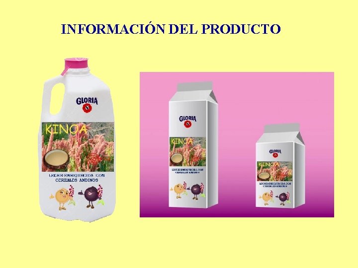 INFORMACIÓN DEL PRODUCTO 