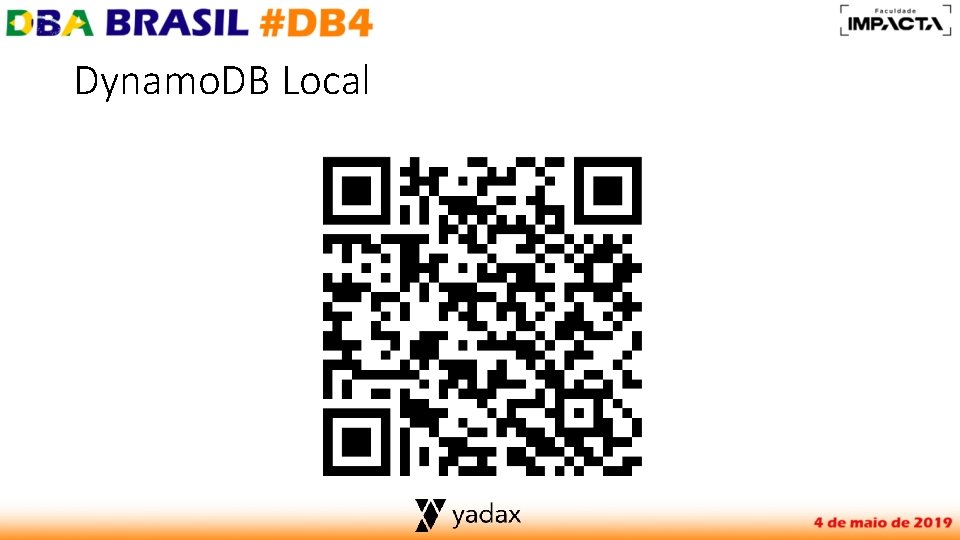 Dynamo. DB Local 