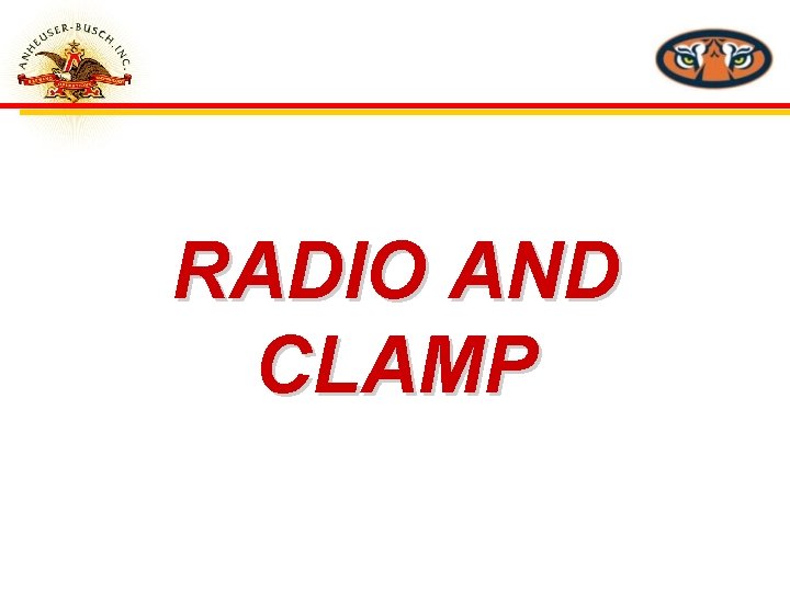 RADIO AND CLAMP 