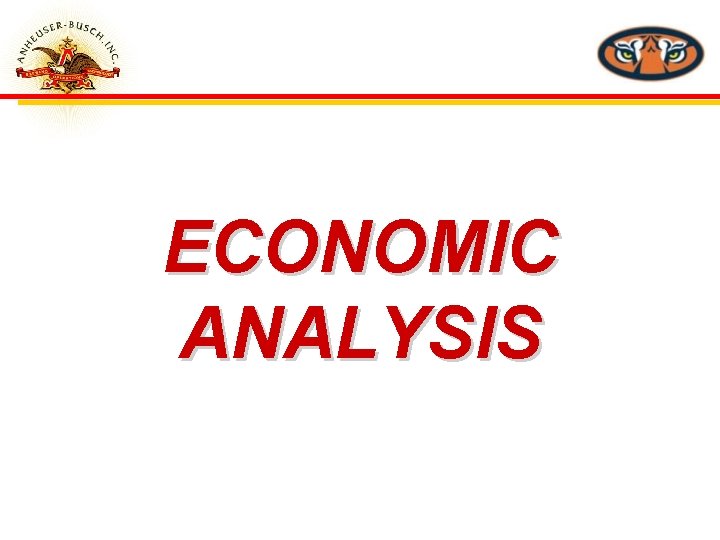 ECONOMIC ANALYSIS 