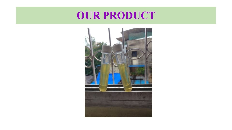 OUR PRODUCT 