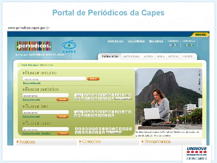 Portal de Periódicos da Capes 