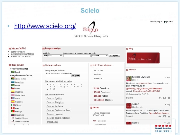 Scielo • http: //www. scielo. org/ 