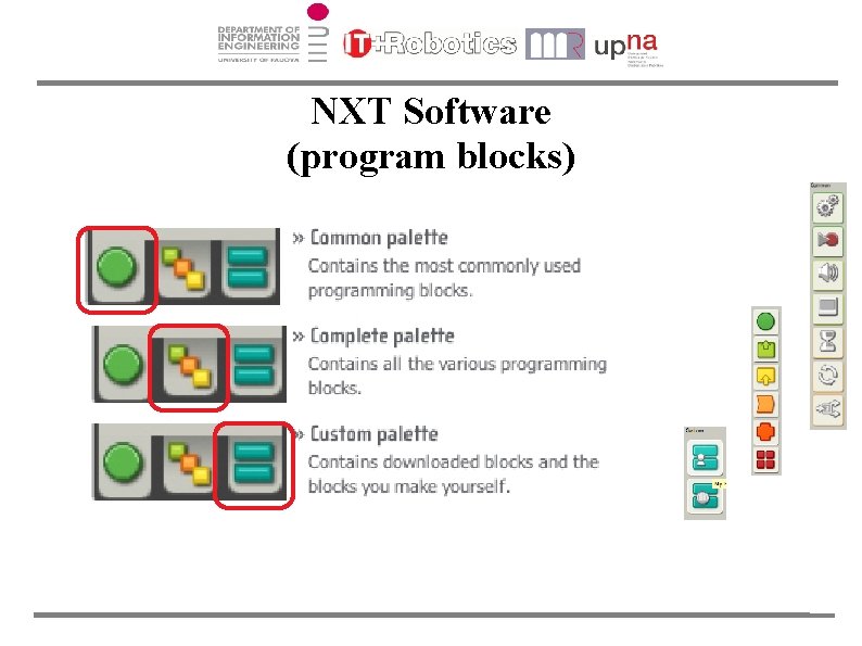 NXT Software (program blocks) 