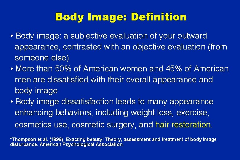 Body Dysmorphic Disorder Diagnosis and Management J Kevin