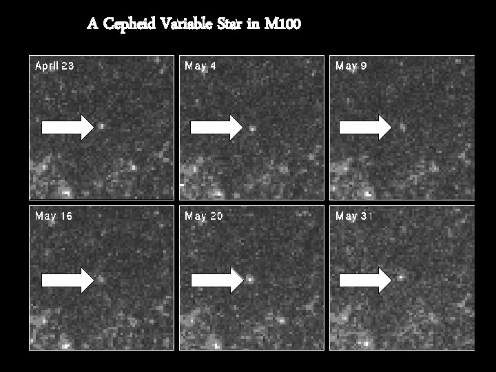A Cepheid Variable Star in M 100 