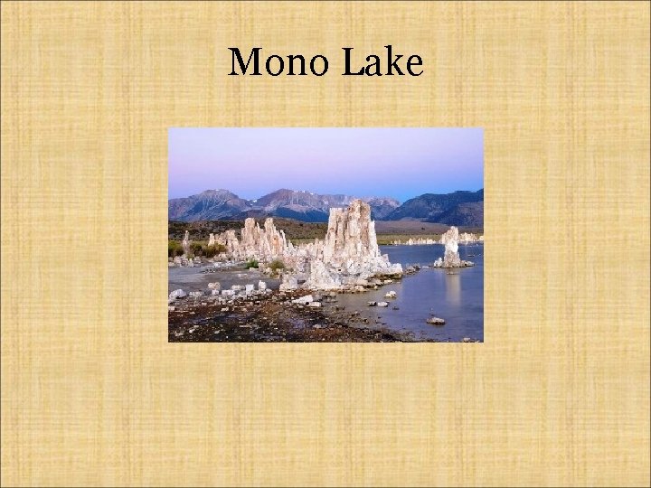 Mono Lake 