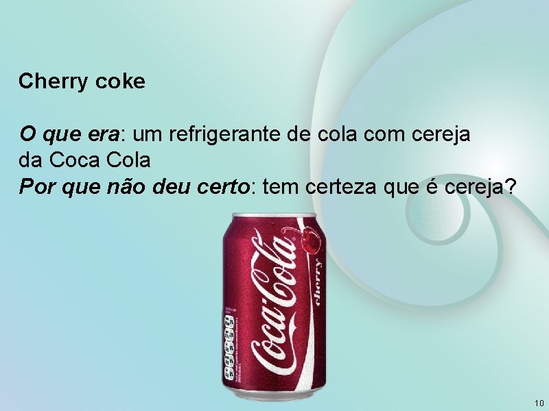 Cherry coke O que era: um refrigerante de cola com cereja da Coca Cola