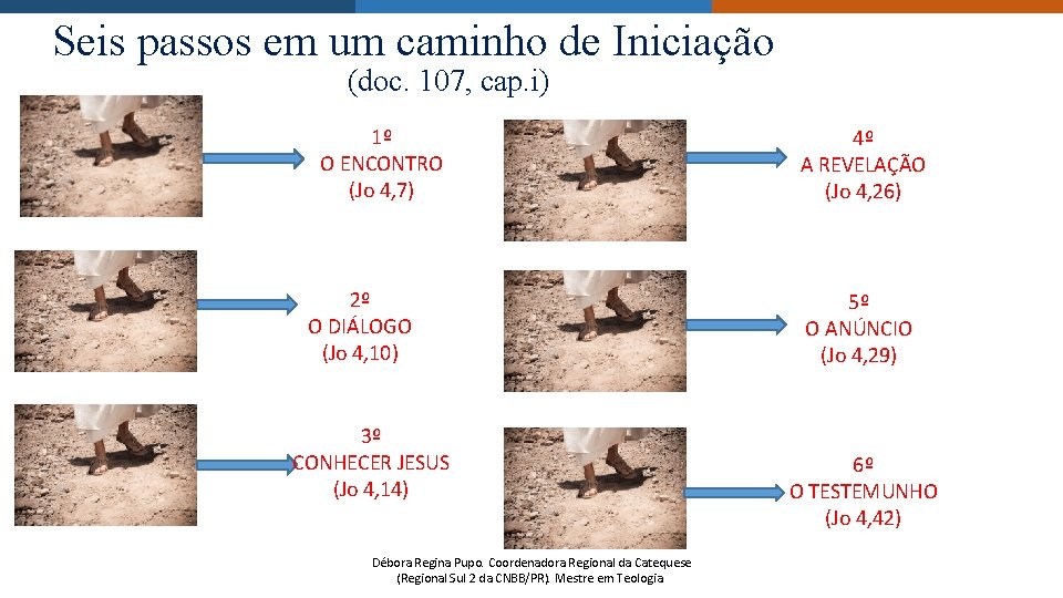 Seis passos em um caminho de Iniciação (doc. 107, cap. i) 1º O ENCONTRO