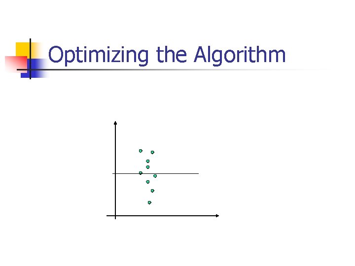 Optimizing the Algorithm 