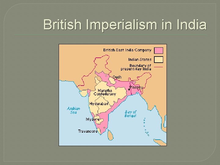 British Imperialism in India 