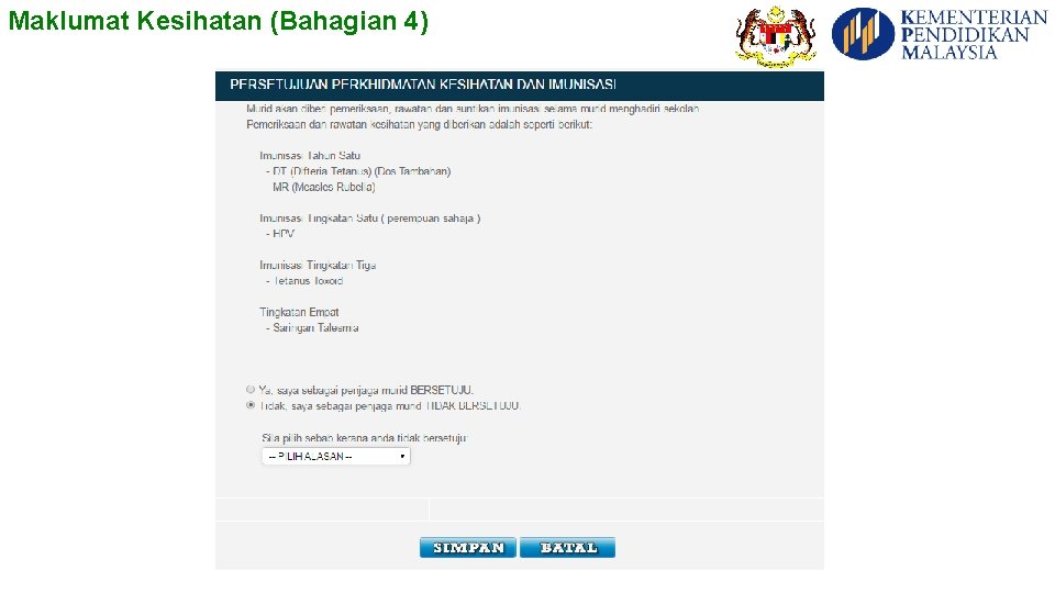 Maklumat Kesihatan (Bahagian 4) 