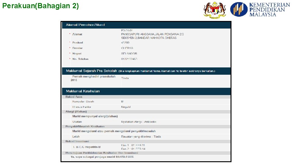 Perakuan(Bahagian 2) 