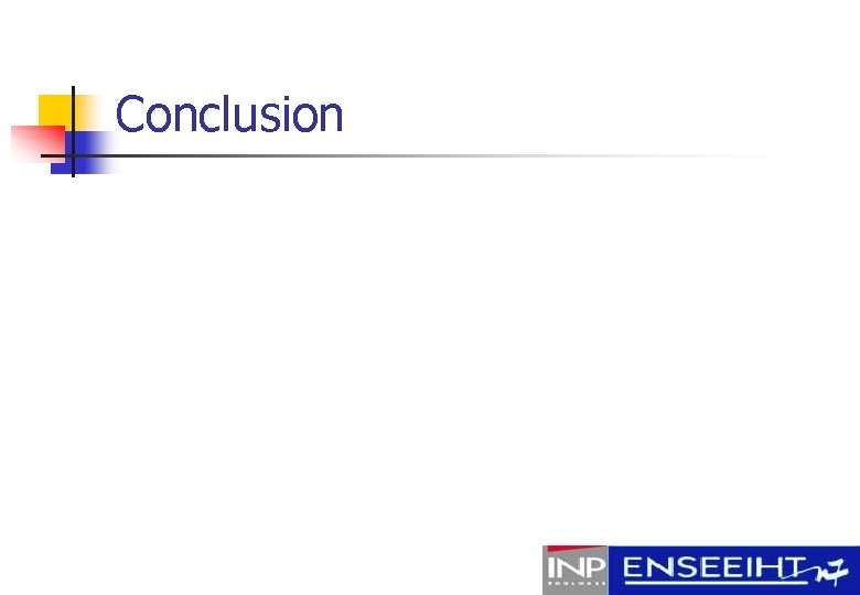 Conclusion 