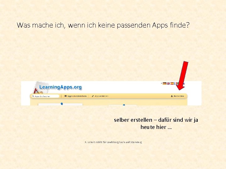 Was mache ich, wenn ich keine passenden Apps finde? selber erstellen – dafür sind