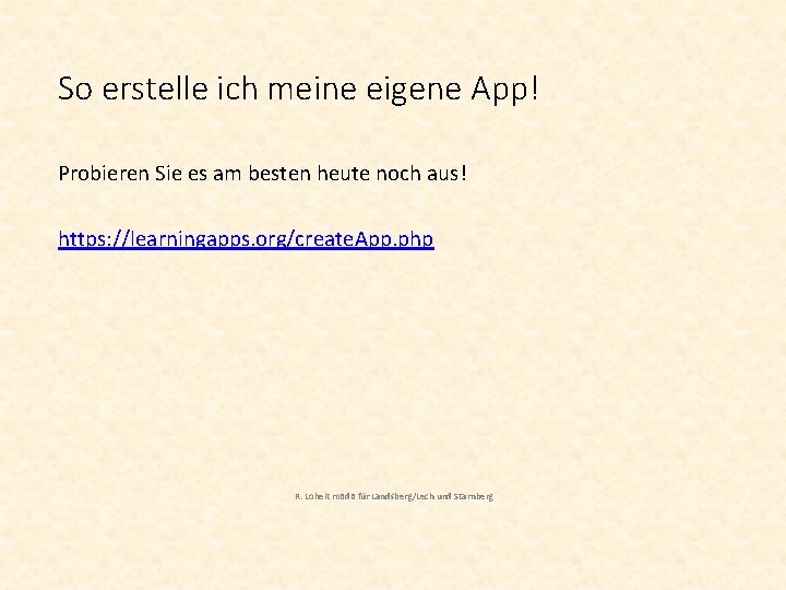 So erstelle ich meine eigene App! Probieren Sie es am besten heute noch aus!