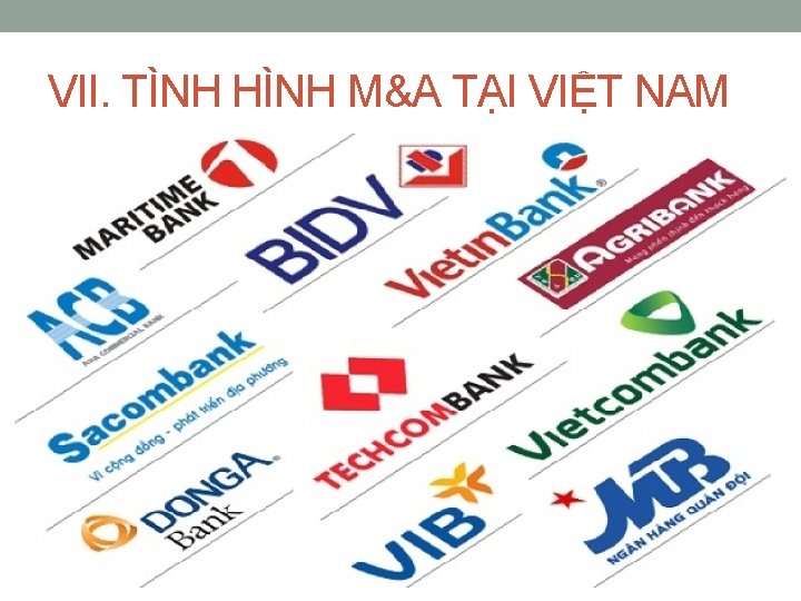 VII. TÌNH HÌNH M&A TẠI VIỆT NAM 