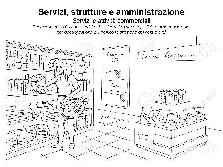 Servizi, strutture e amministrazione Servizi e attività commerciali Decentramento di alcuni servizi pubblici (prelievi