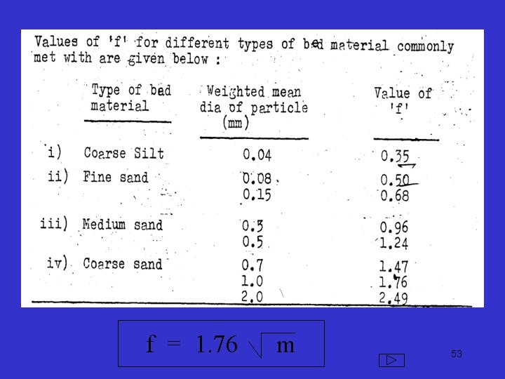 f = 1. 76 m 53 f = 1. 76 m 53