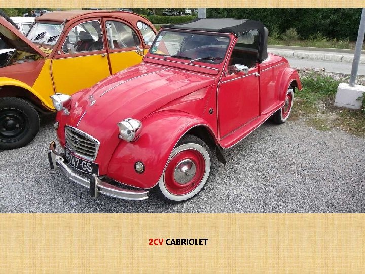 2 CV CABRIOLET 