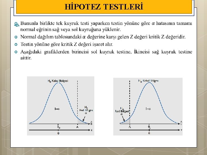 HİPOTEZ TESTLERİ 